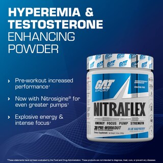 Foto 5 | Polvo Preentrenamiento Gat Sport Nitraflex Advanced Black Cherry - Venta Internacional.