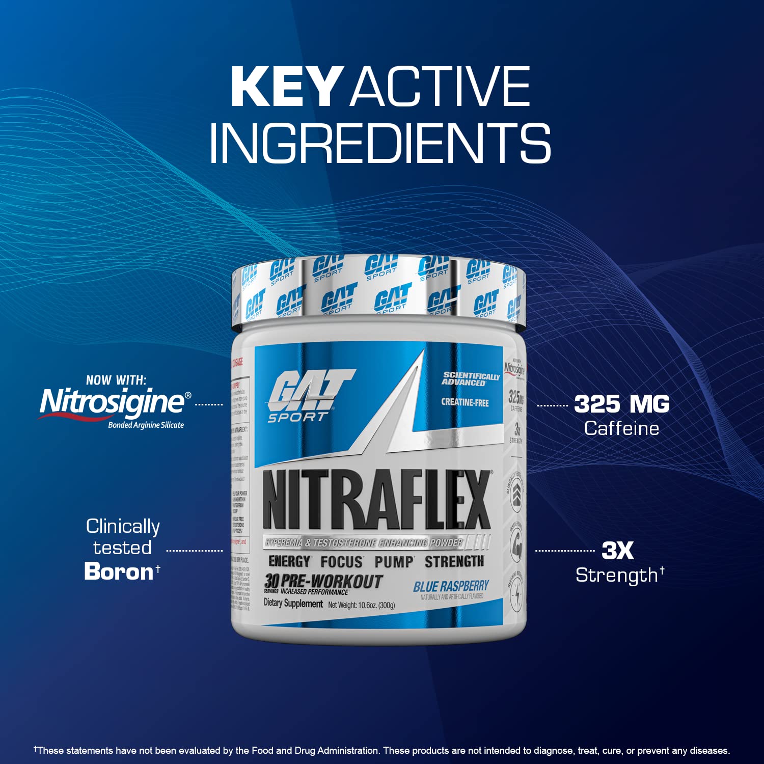 Foto 8 pulgar | Polvo Preentrenamiento Gat Sport Nitraflex Advanced Black Cherry - Venta Internacional.