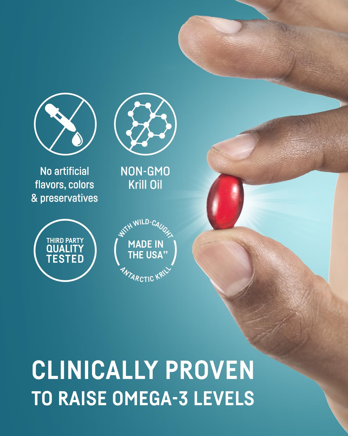 Foto 5 pulgar | Suplemento De Aceite De Krill Kori Omega 3 400 Mg 90 Cápsulas Blandas - Venta Internacional.