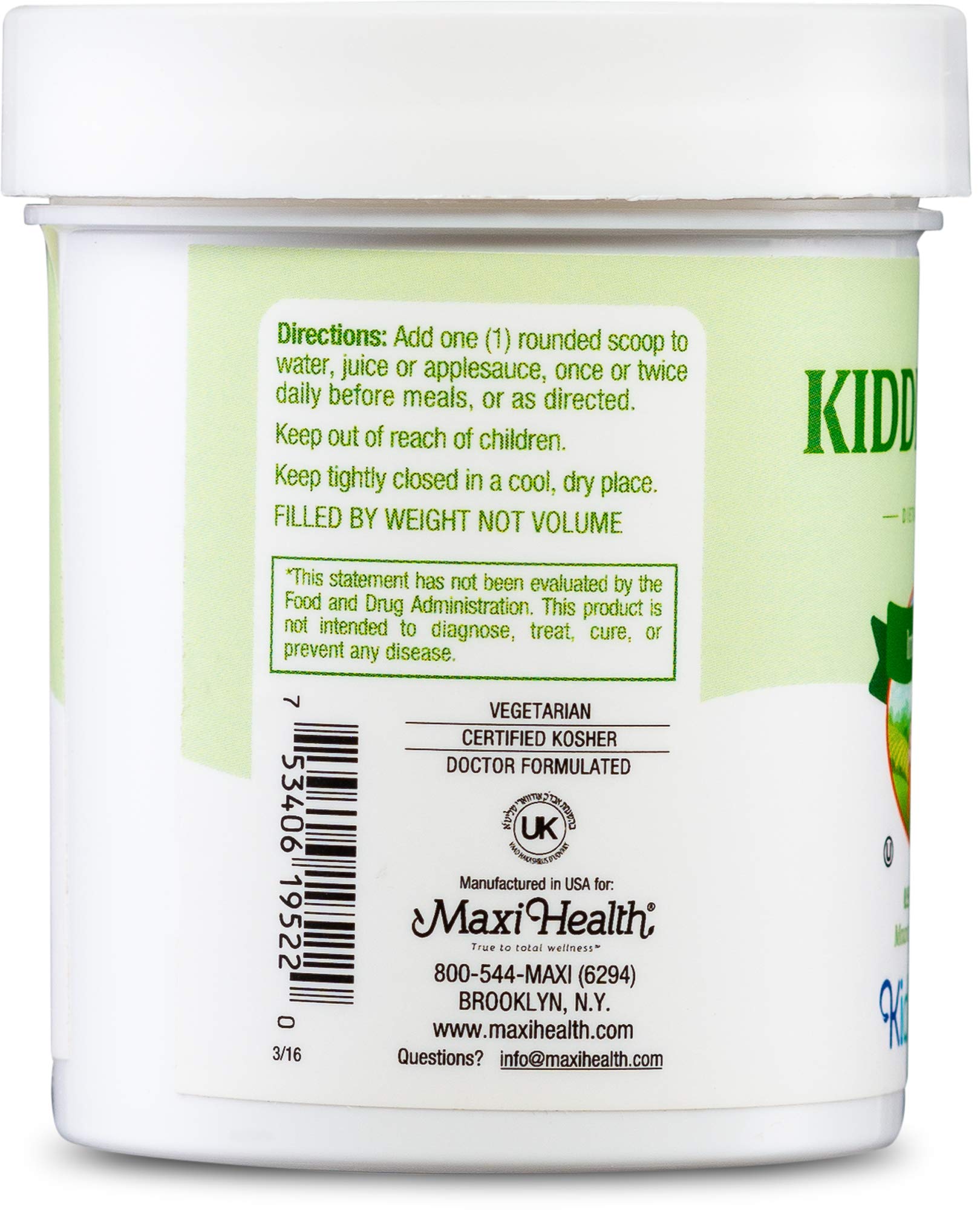 Foto 4 pulgar | Suplemento Multivitamínico Maxi Health Kiddie Boost, 27 Ml - Venta Internacional.
