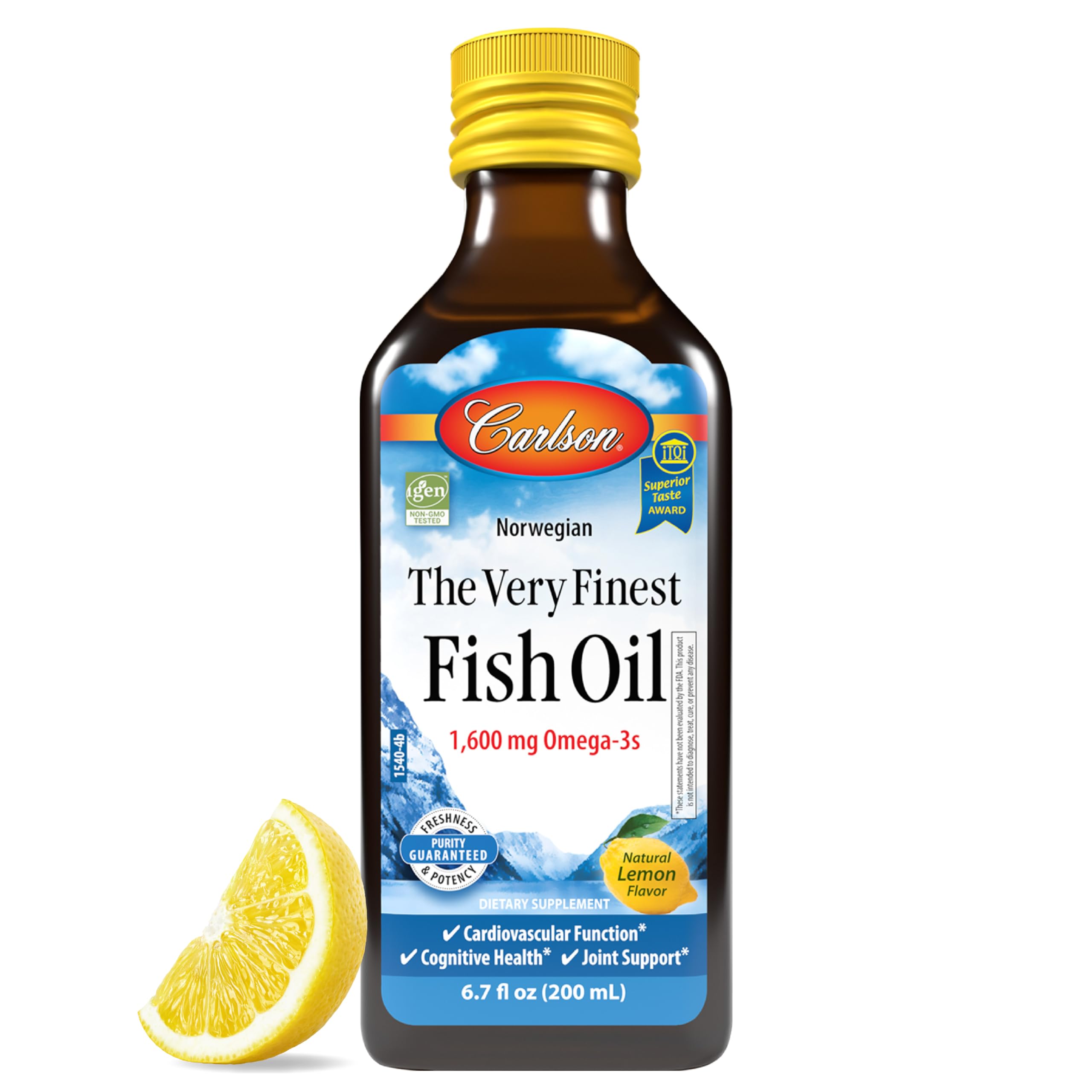 Foto 2 pulgar | Suplemento De Aceite De Pescado Carlson The Very Finest 200 Ml - Venta Internacional.