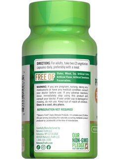 Foto 7 | Probióticos Nature's Truth, 25 Mil Millones De Cfu, 60 Cápsulas - Venta Internacional.