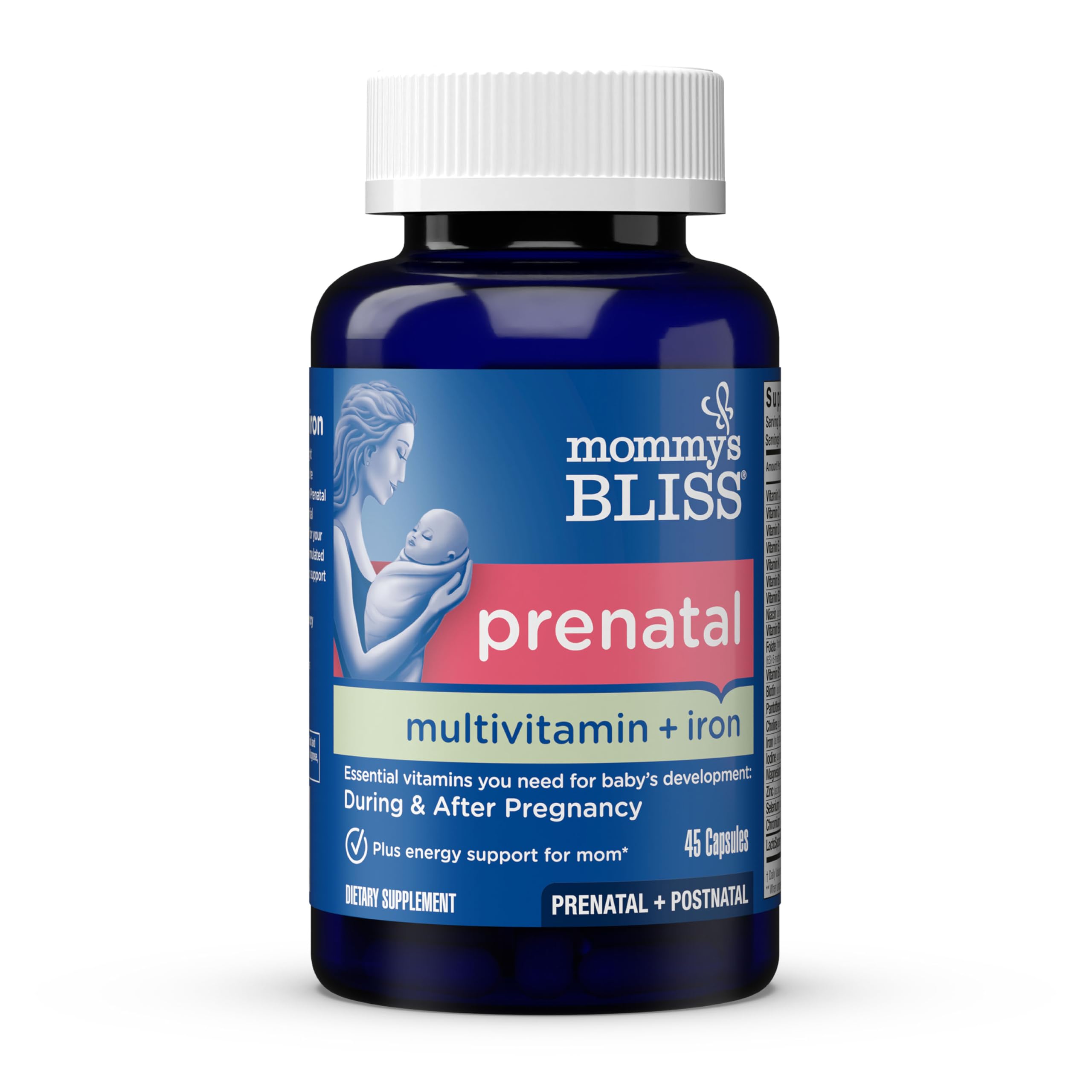 Foto 2 pulgar | Multivitamínico Prenatal Mommy's Bliss Con Hierro Y Ácido Fólico - Venta Internacional.