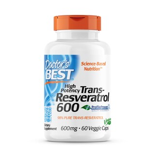 Foto 1 | Suplemento Doctor's Best Trans-resveratrol 600 600 Mg 60 Cápsulas - Venta Internacional.