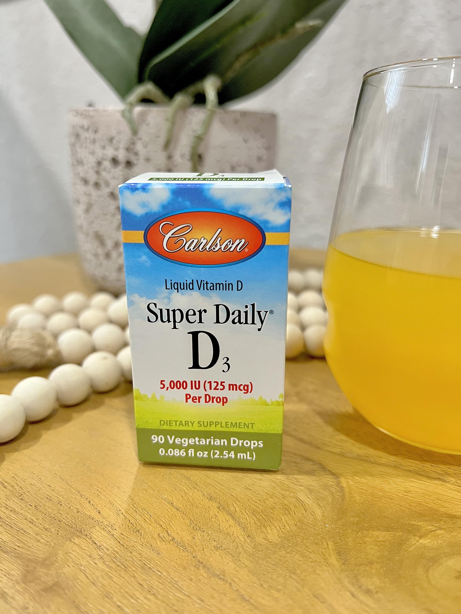 Foto 8 pulgar | Suplemento De Vitamina D Carlson Super Daily D3 5000 Ui 30 Ml - Venta Internacional.