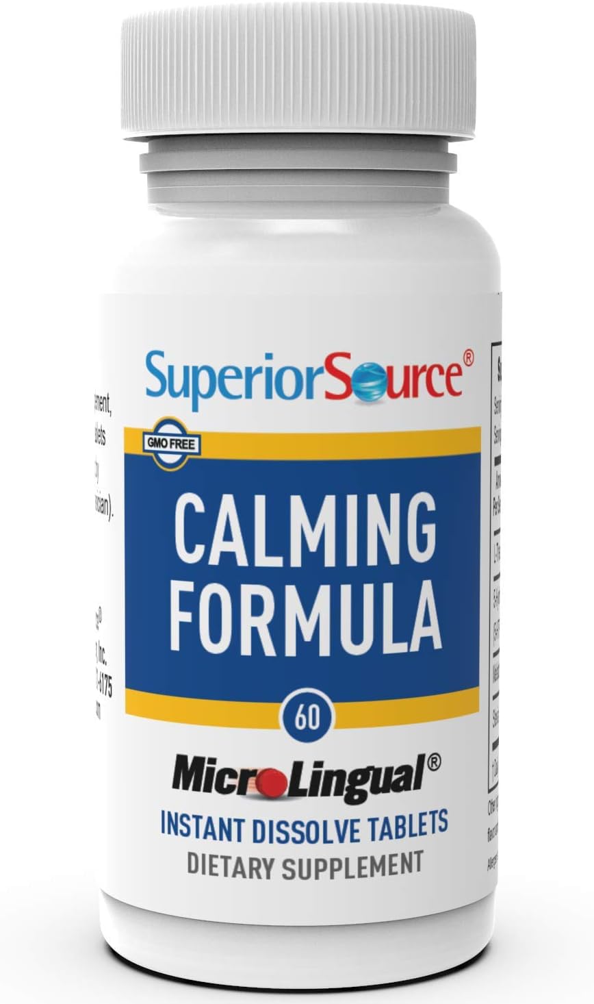 Foto 5 pulgar | Suplemento De Fórmula Calmante Superior Source, L-teanina, 200 Mg - Venta Internacional.
