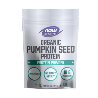 Foto 1 | Proteína En Polvo Now Foods, Semillas De Calabaza Orgánicas, 454 G - Venta Internacional.