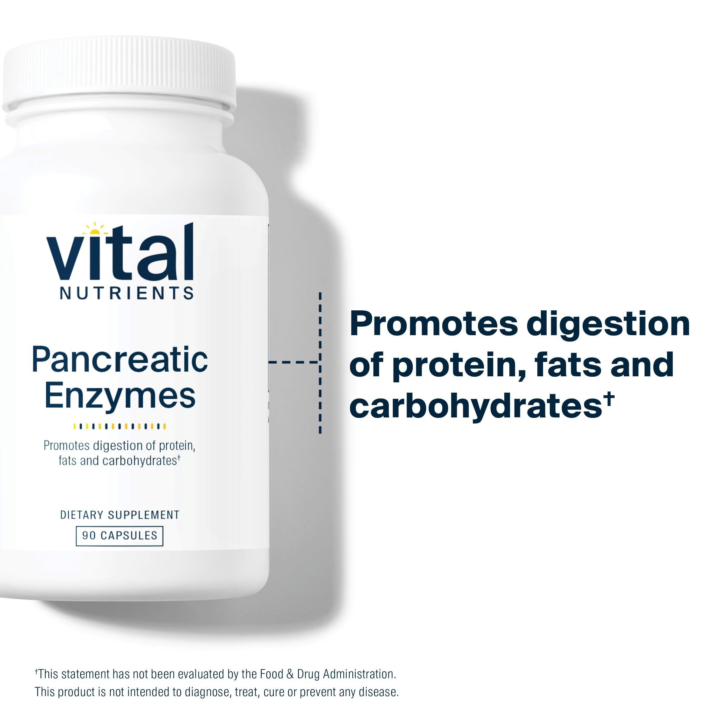 Foto 4 pulgar | Suplemento De Enzimas Digestivas Vital Nutrients Pancreatic 1000 Mg - Venta Internacional.