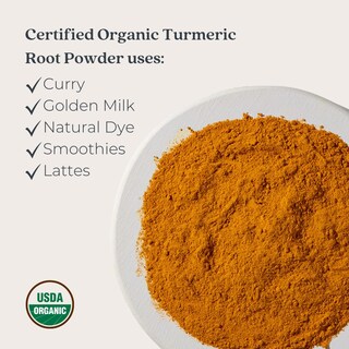 Foto 2 | Raíz De Cúrcuma En Polvo Starwest Botanicals Organic 454 G - Venta Internacional.