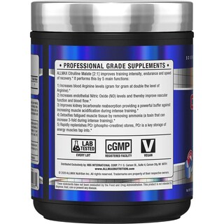 Foto 2 | Suplemento Allmax Nutrition, Malato De Citrulina, 300 G, Sin Sabor - Venta Internacional.