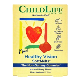 Foto 1 | Vitaminas Para Los Ojos Childlife Essentials Healthy Vision Kids 27 Comprimidos - Venta Internacional.