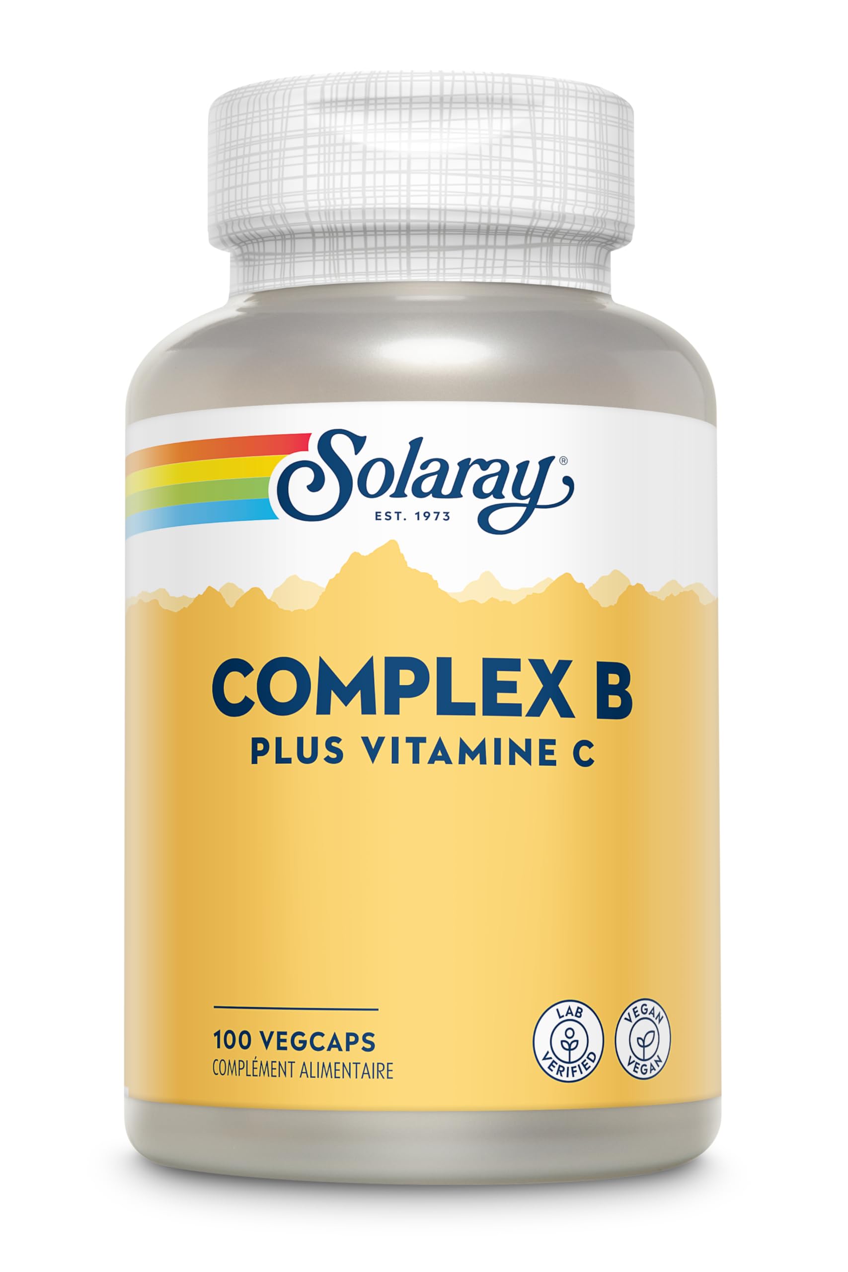 Foto 5 pulgar | Suplemento De Complejo De Vitamina B Solaray, 100 Cápsulas Vegetarianas, Vegano - Venta Internacional.