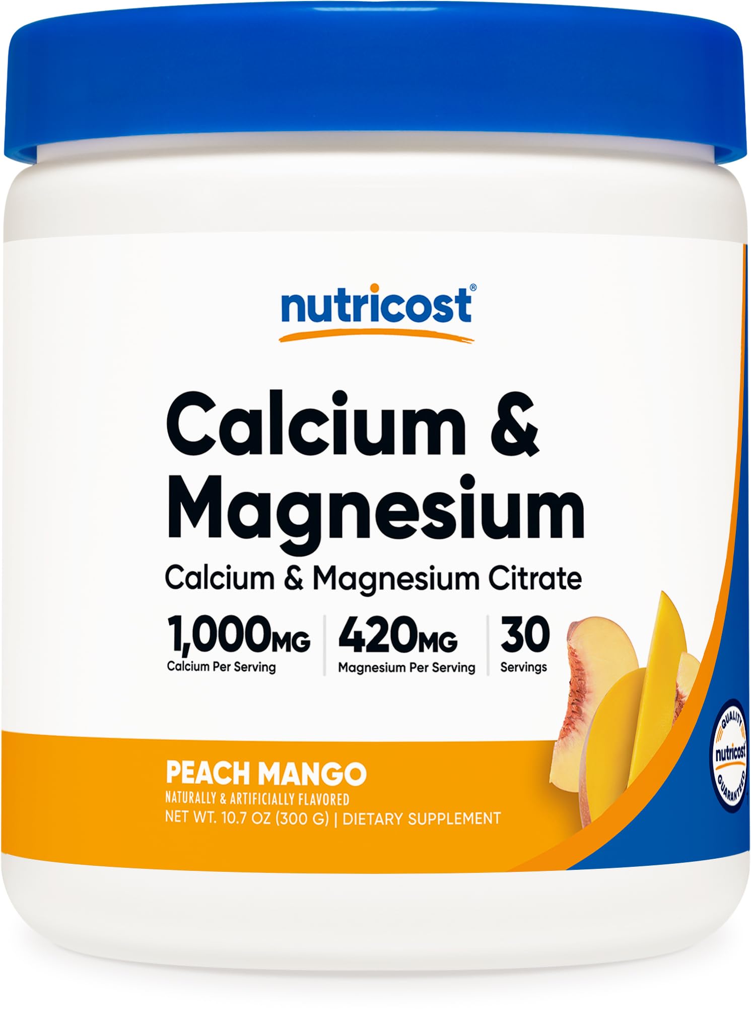 Foto 2 pulgar | Suplemento Nutricost De Calcio Y Magnesio En Polvo, 30 Porciones - Venta Internacional.