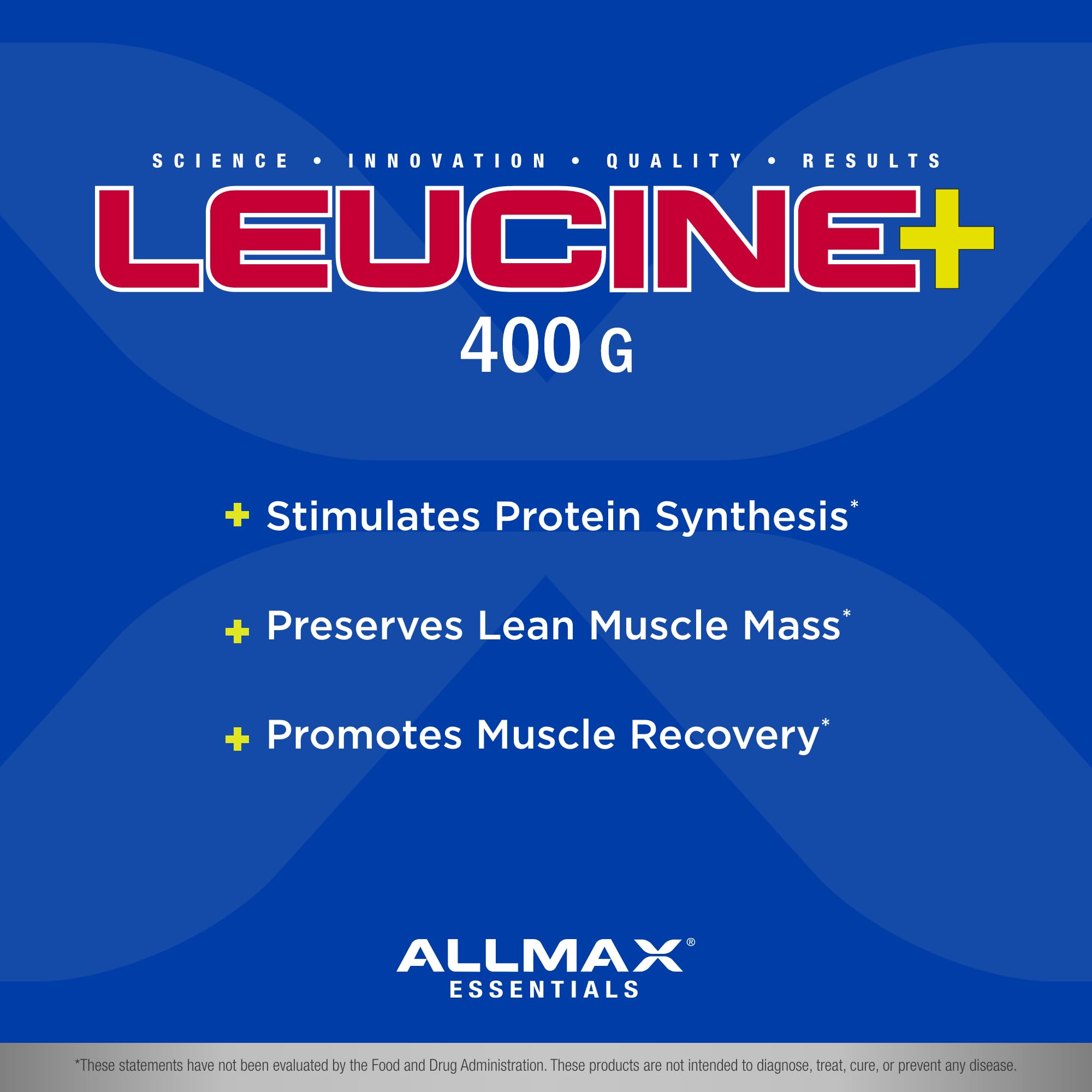 Foto 4 pulgar | Suplemento Allmax Nutrition De Leucina 5000 Mg 400 G - Venta Internacional.