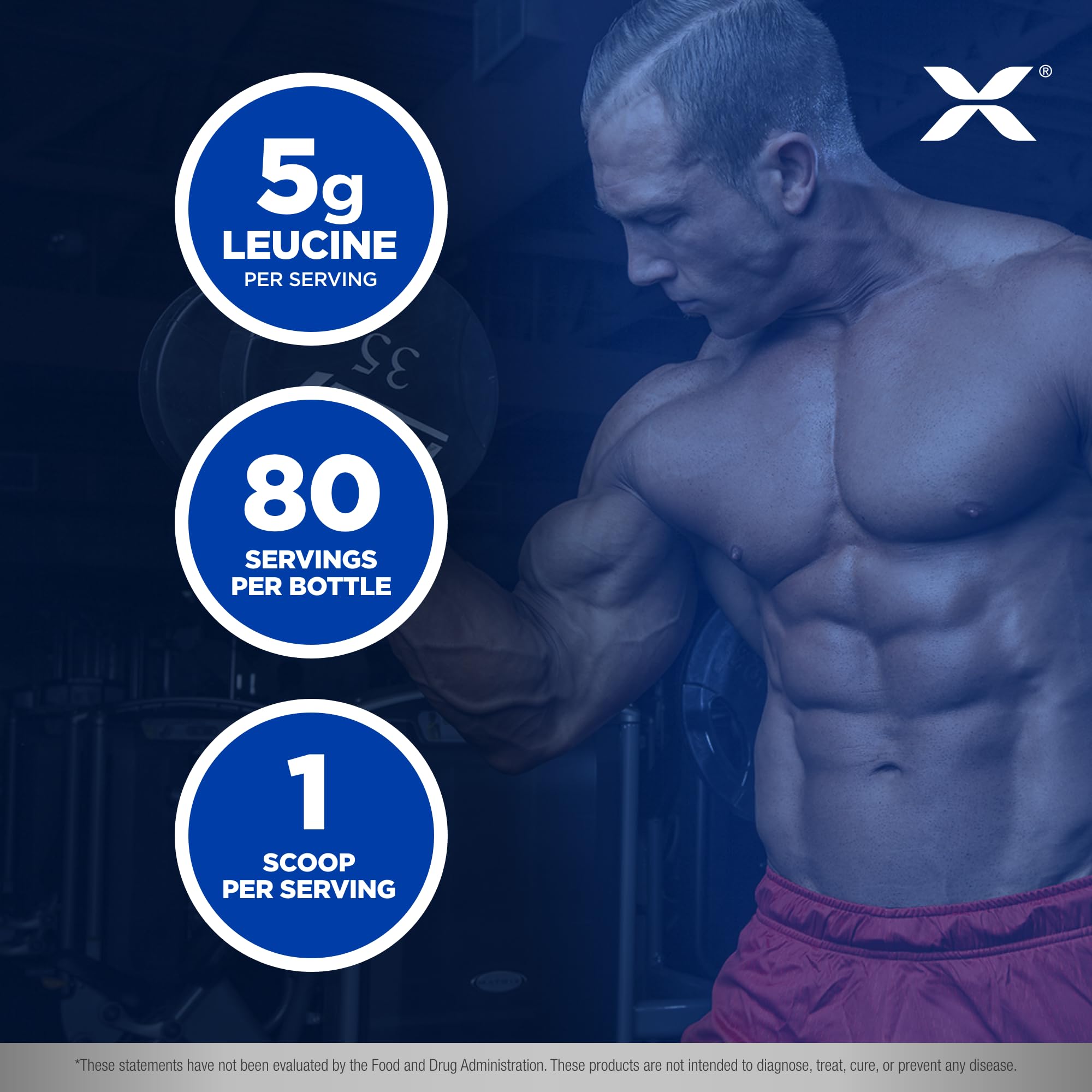 Foto 5 pulgar | Suplemento Allmax Nutrition De Leucina 5000 Mg 400 G - Venta Internacional.