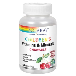 Foto 1 | Multivitamínico Solaray Children's Vitaminas Y Minerales Para Niños - Venta Internacional.
