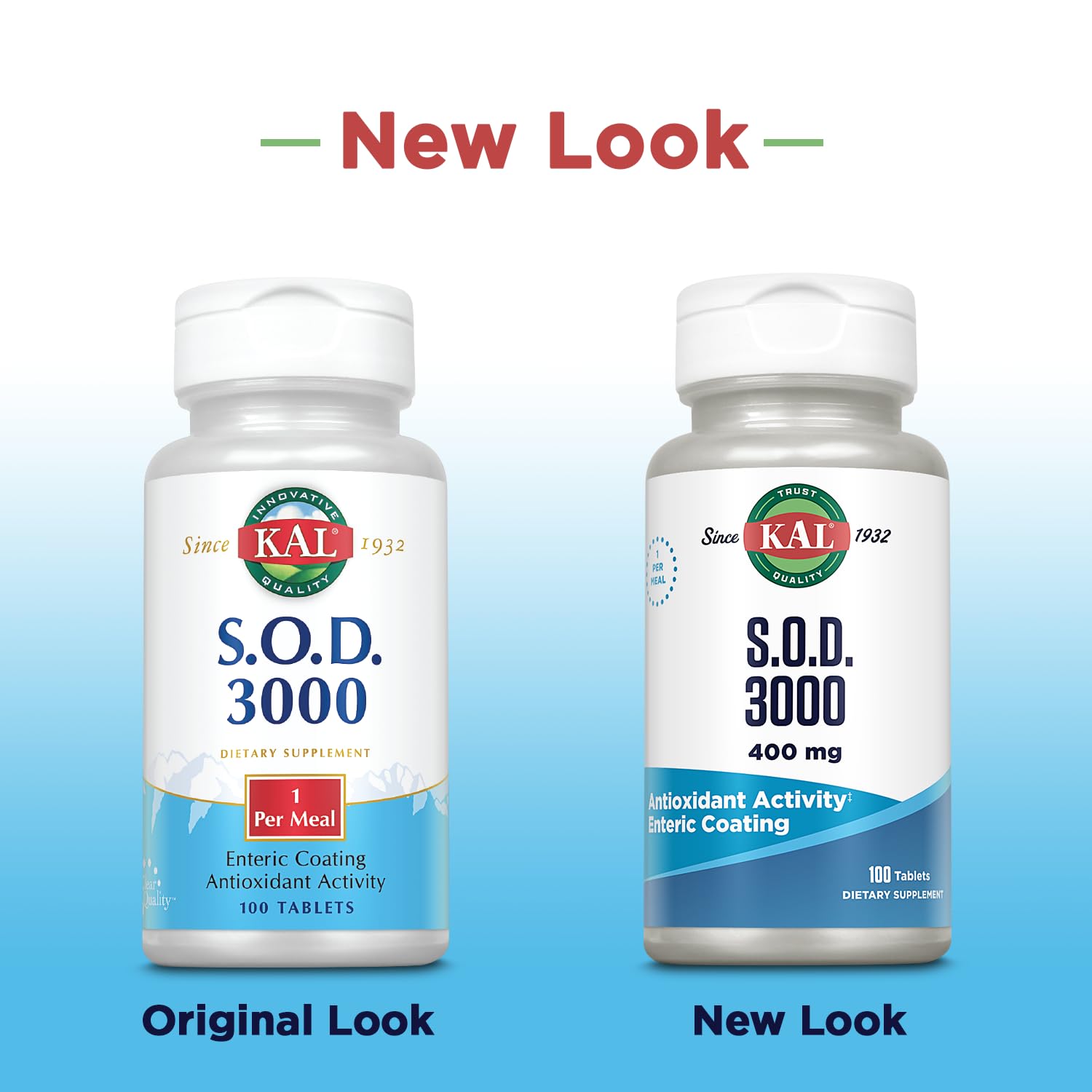 Foto 4 pulgar | Suplemento Antioxidante Kal S.o.d. 3000 400 Mg 100 Comprimidos - Venta Internacional.
