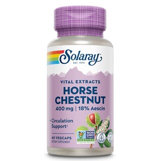 Foto 1 | Suplementos: Extracto De Castaño De Indias Solaray, 400 Mg, Vegano - Venta Internacional.