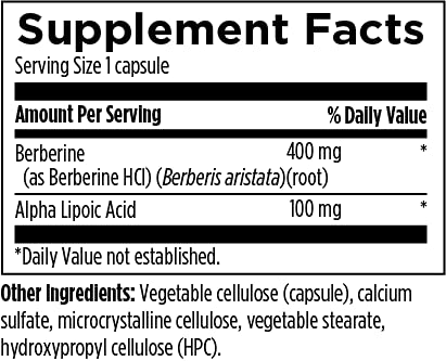 Foto 7 pulgar | Diseños De Suplementos Para La Salud Berberine Synergy 400 Mg - Venta Internacional.