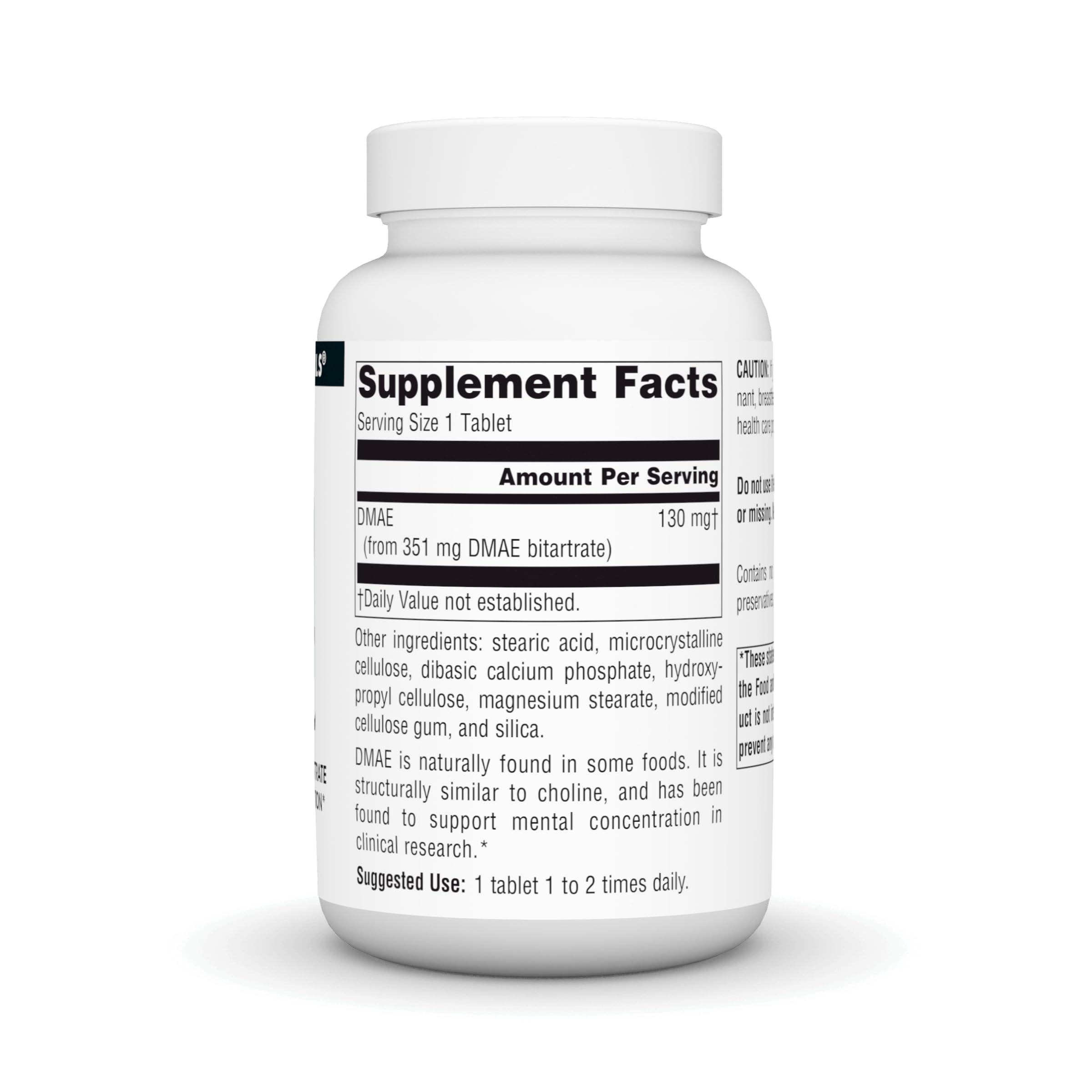Foto 3 pulgar | Dimetilaminoetanol Dmae De Supplement Source Naturals, 200 Comprimidos - Venta Internacional.