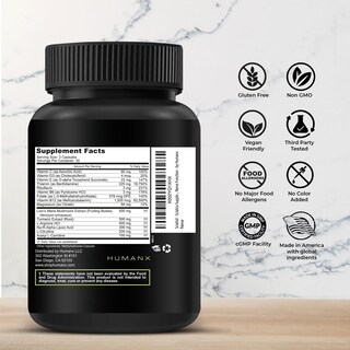 Foto 2 | Suplemento De Apoyo Nervioso Humanx Sciatisil Con Ácido R-lipoico - Venta Internacional.