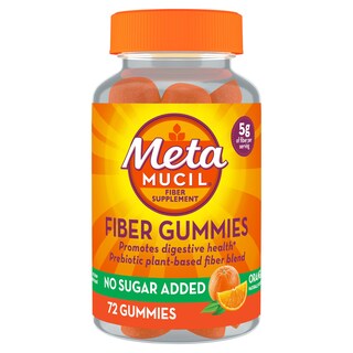 Foto 1 | Gominolas Fiber Gummies Metamucil Con Sabor A Naranja, 5 G, Prebiótico, 72 Unidades - Venta Internacional.