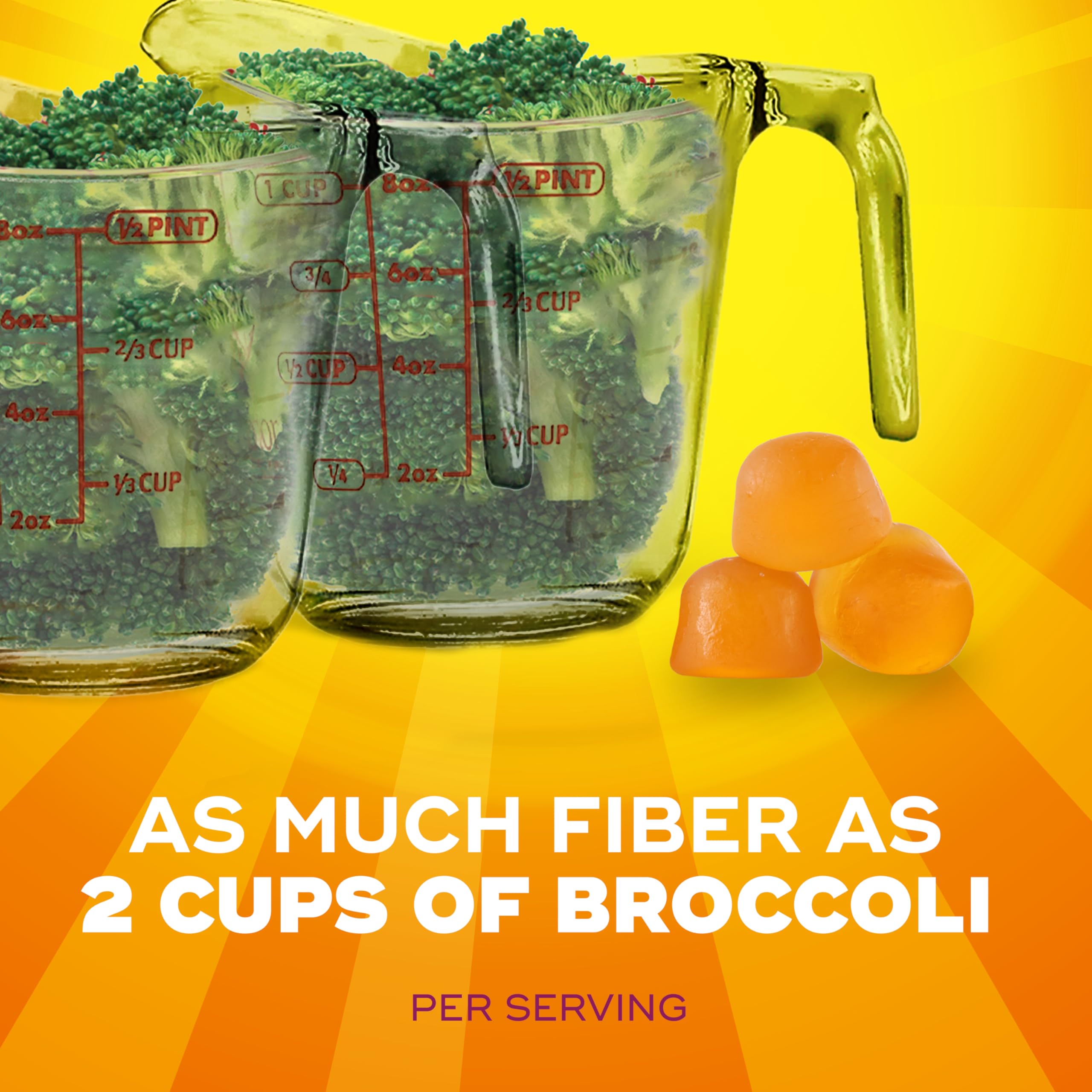 Foto 4 pulgar | Gominolas Fiber Gummies Metamucil Con Sabor A Naranja, 5 G, Prebiótico, 72 Unidades - Venta Internacional.