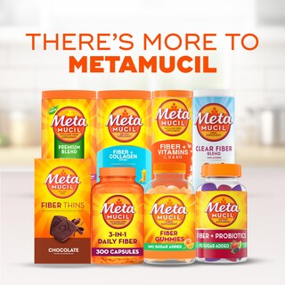 Foto 7 | Gominolas Fiber Gummies Metamucil Con Sabor A Naranja, 5 G, Prebiótico, 72 Unidades - Venta Internacional.