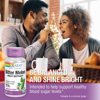 Foto 4 | Suplemento Solaray: Extracto De Melón Amargo, 500 Mg, 60 Cápsulas Vegetales - Venta Internacional.