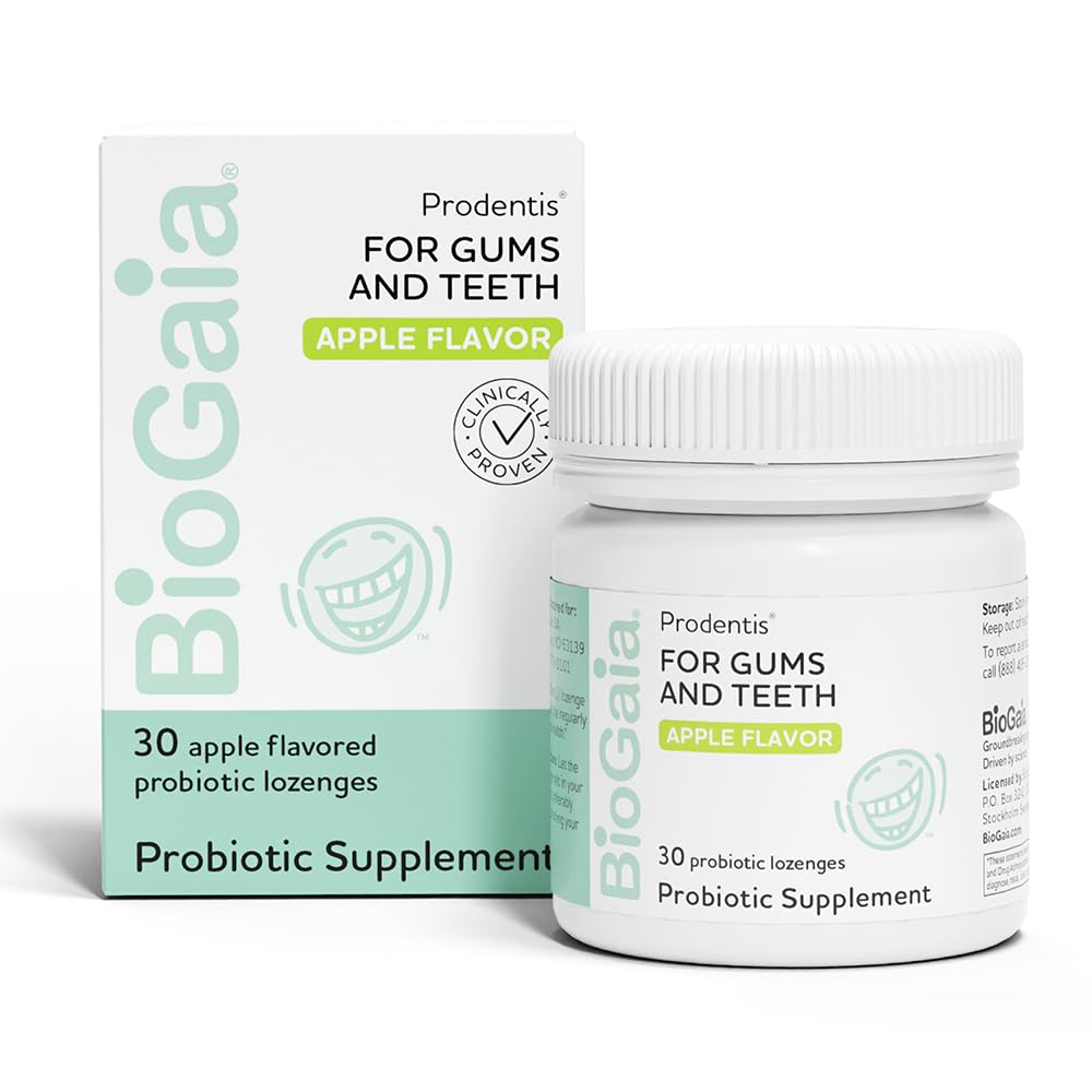 Foto 2 pulgar | Pastillas Probióticas Biogaia Prodentis Oral Health Con Sabor A Manzana - Venta Internacional.