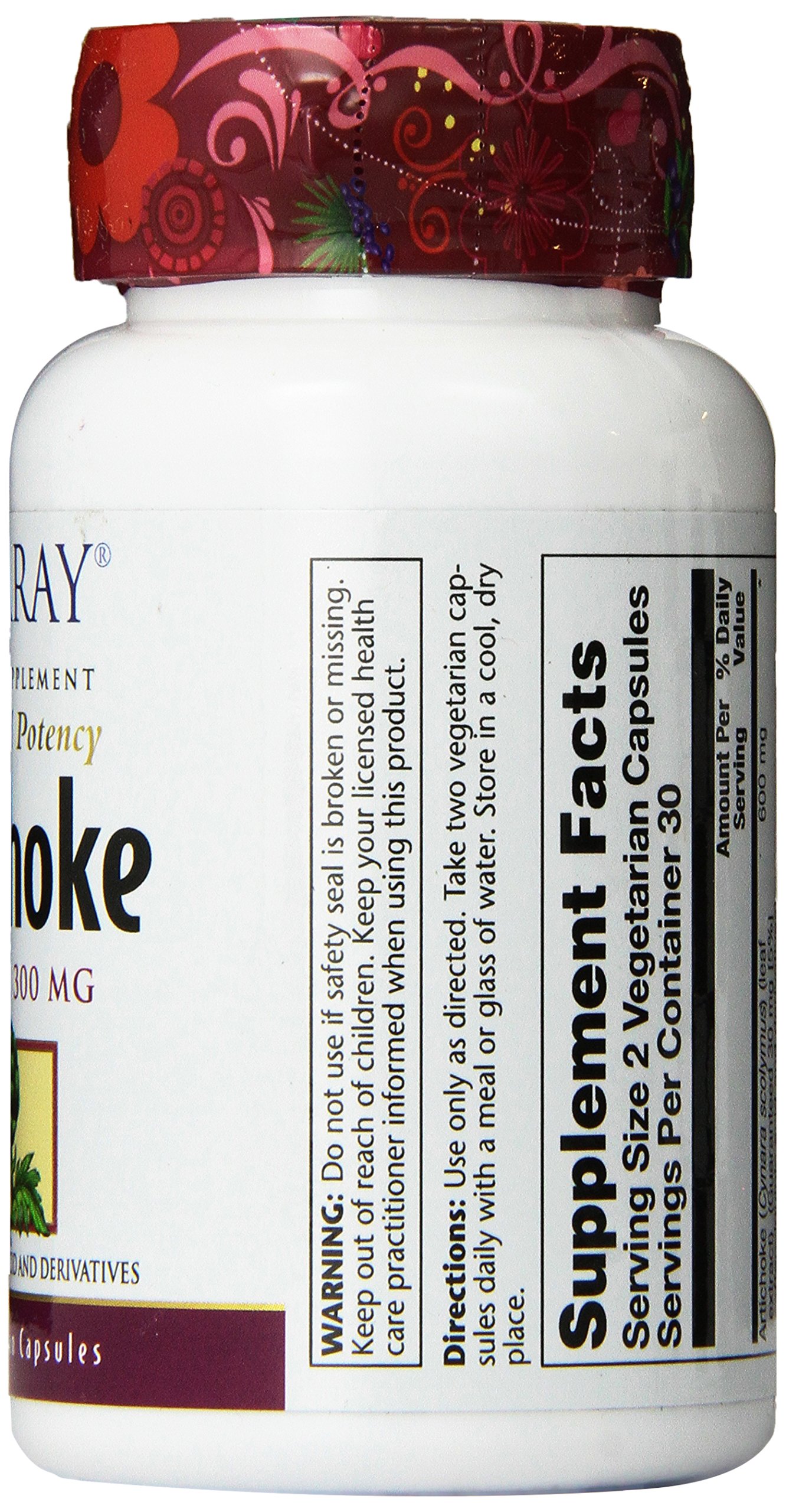 Foto 5 pulgar | Suplemento Solaray: Extracto De Hoja De Alcachofa, 600 Mg, 60 Cápsulas Vegetales - Venta Internacional.