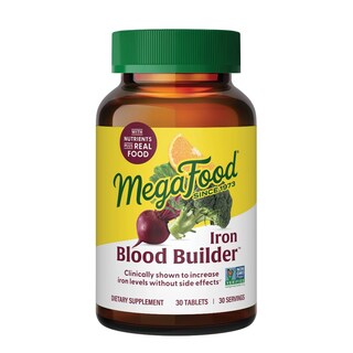 Foto 1 | Suplemento De Hierro Megafood Blood Builder 30 Comprimidos - Venta Internacional.