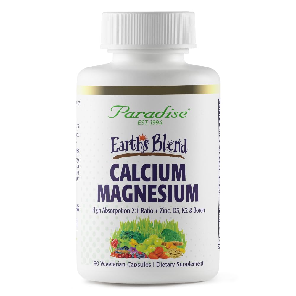 Foto 1 | Suplemento Paradise Herbs Earth's Blend Cal-mag 90 Cápsulas - Venta Internacional.