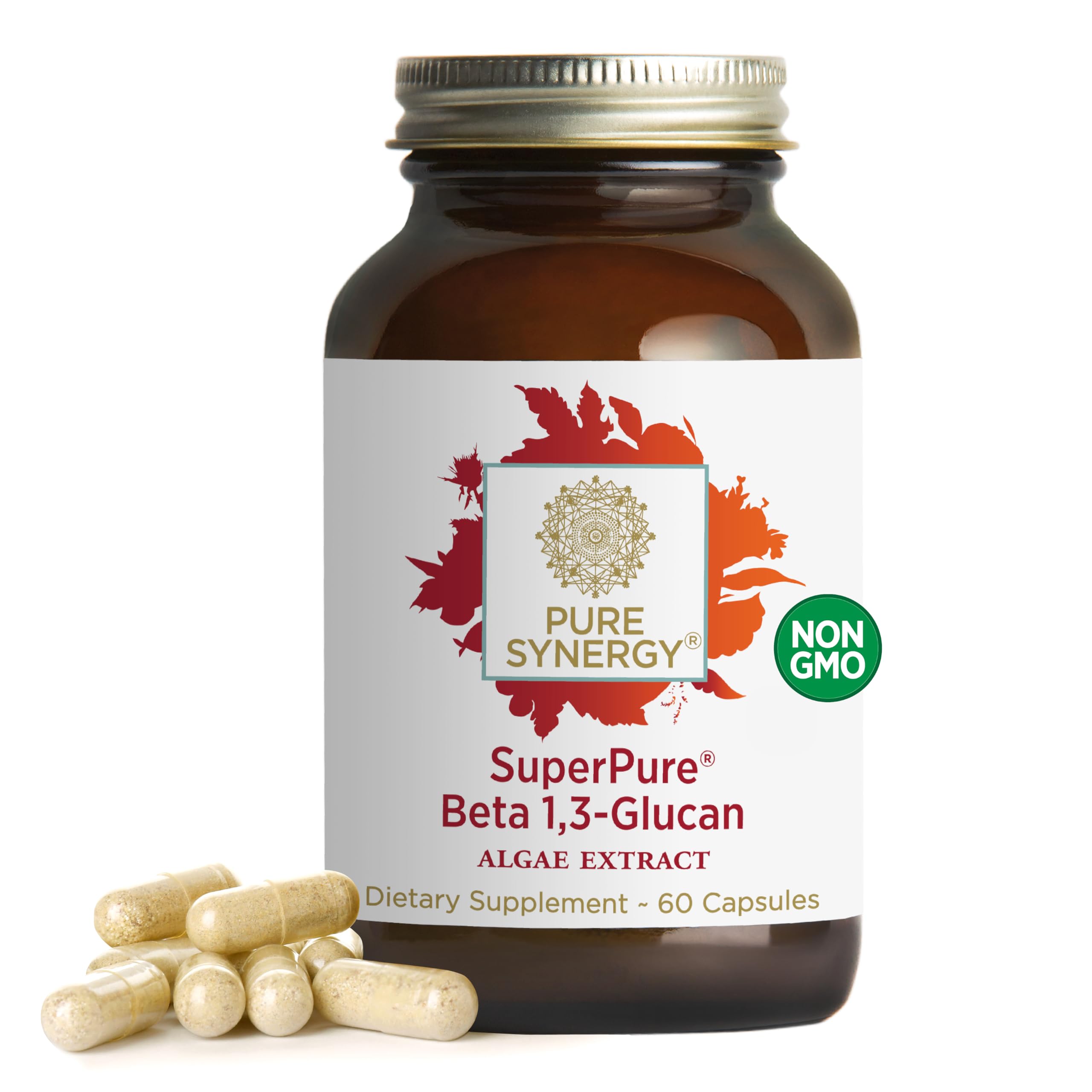 Foto 2 pulgar | Suplemento Pure Synergy Superpure Beta 1,3-glucano 500 Mg - Venta Internacional.