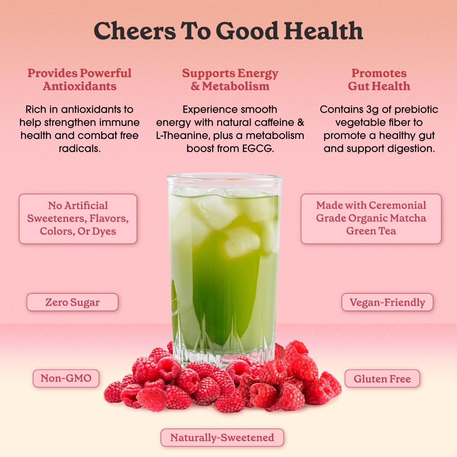 Foto 4 pulgar | Iced Tea Fit & Lean Matcha Amore Frambuesa, Paquetes De 10 Barras - Venta Internacional.