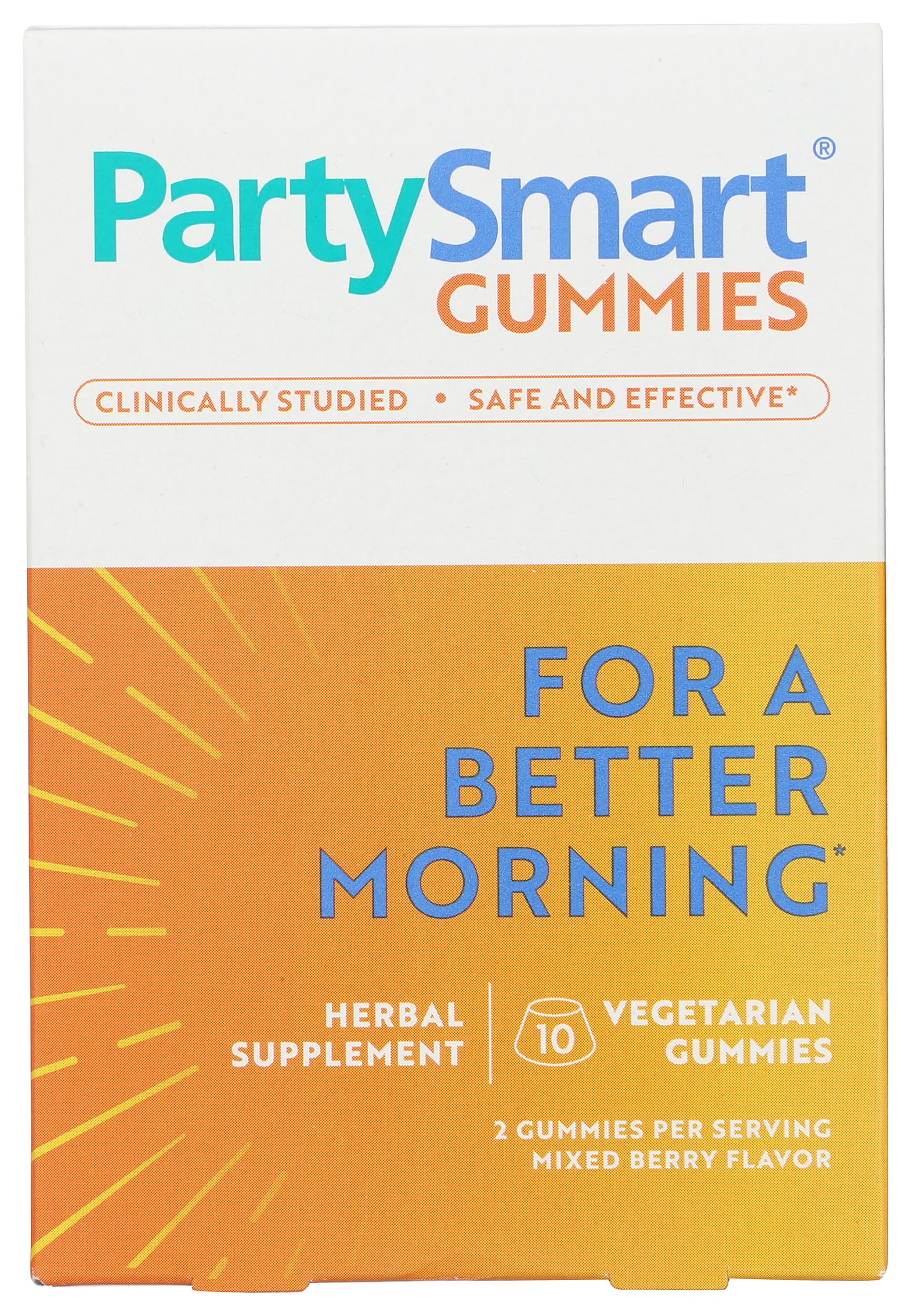 Suplementos Himalaya Partysmart Gummies 10 Unidades - Venta Internacional.