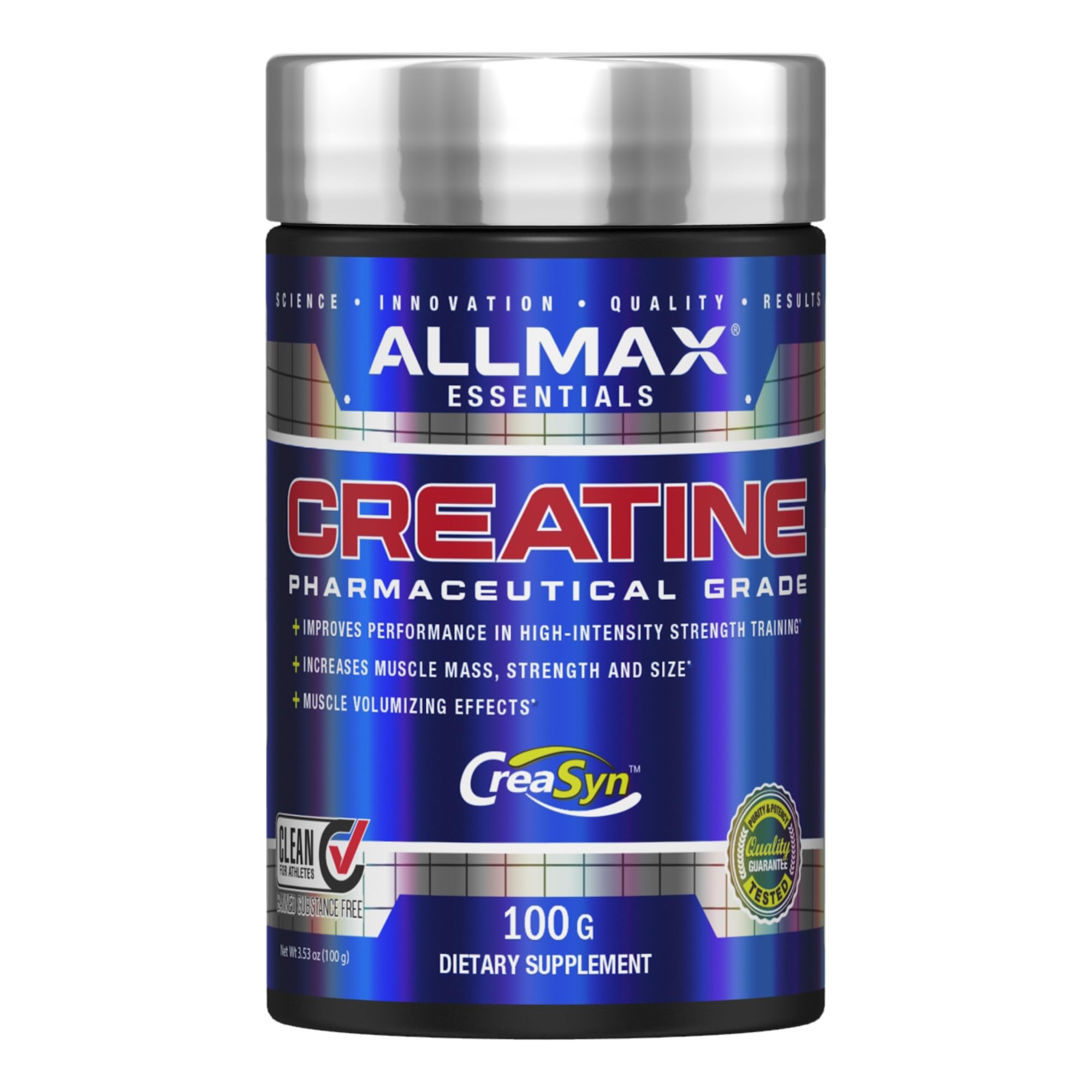 Creatina En Polvo Allmax Essentials Creatine 100 G 20 Porciones - Venta Internacional.