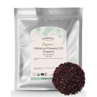 Foto 1 | Flores Secas De Hibisco Starwest Botanicals, Bolsa Orgánica De 454 G - Venta Internacional.