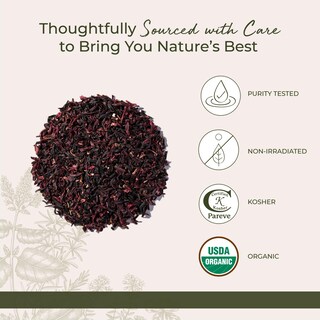 Foto 4 | Flores Secas De Hibisco Starwest Botanicals, Bolsa Orgánica De 454 G - Venta Internacional.