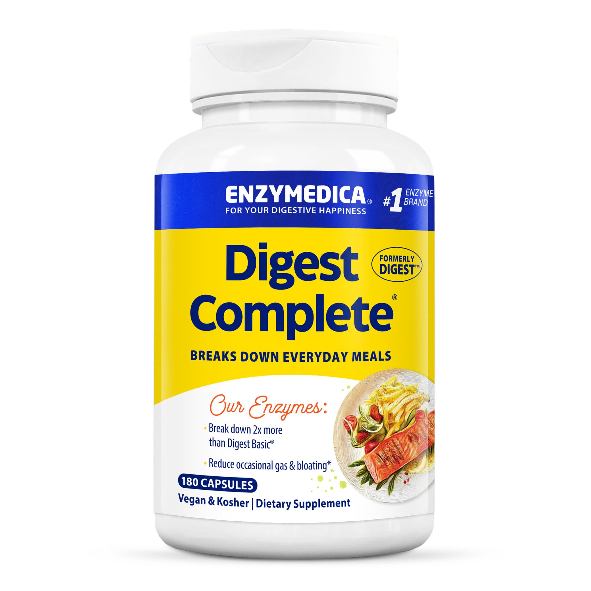 Foto 1 | Suplemento Enzymedica Digest De Gama Completa 180 Cápsulas - Venta Internacional.