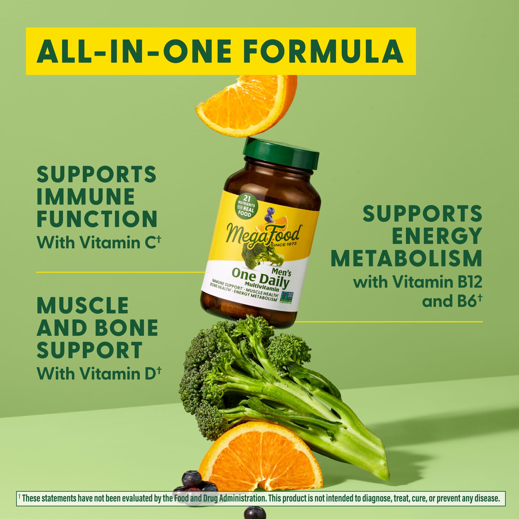 Foto 6 pulgar | Multivitamínico Megafood One Daily Para Hombres Con Vitaminas C, D3 Y B12 - Venta Internacional.