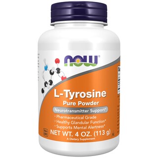 Foto 1 | Neurotransmisor De L-tirosina En Polvo Supplement Now Foods, 120 Ml - Venta Internacional.