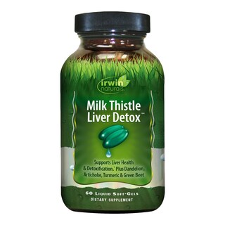 Foto 1 | Suplemento Irwin Naturals Milk Thistle Liver Detox 60 Cápsulas Blandas - Venta Internacional.