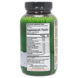 Foto 2 | Suplemento Irwin Naturals Ginkgo Smart Brain Booster 120 Cápsulas Blandas - Venta Internacional.