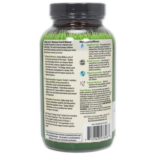 Foto 3 | Suplemento Irwin Naturals Ginkgo Smart Brain Booster 120 Cápsulas Blandas - Venta Internacional.