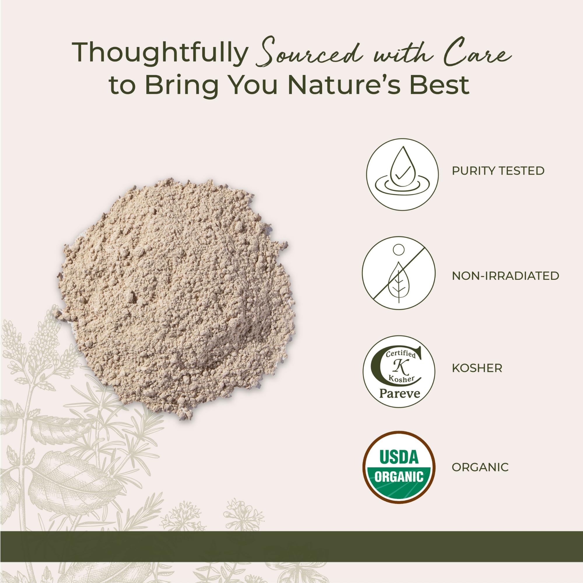 Foto 4 | Polvo De Corteza De Olmo Verde Starwest Botanicals, 454 G, Orgánico - Venta Internacional.