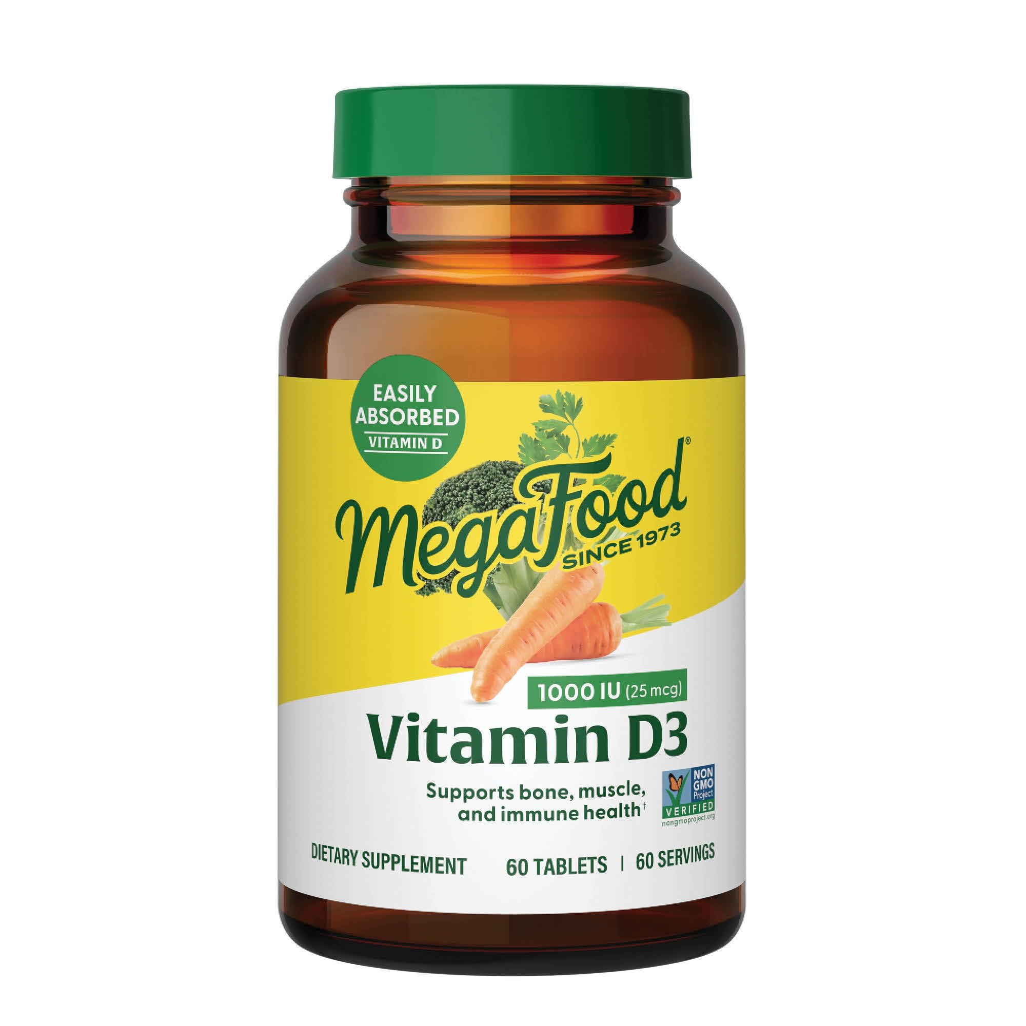 Foto 1 | Suplemento Megafood De Vitamina D3 De 1000 Ui Para Apoyar El Sistema Inmunitario - Venta Internacional.