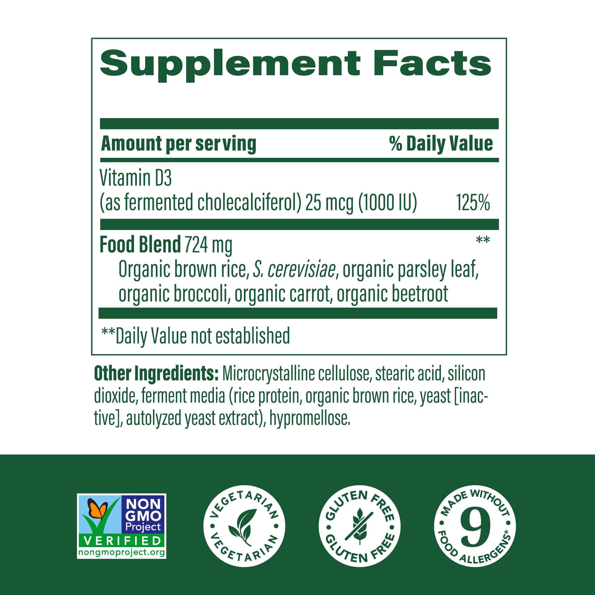 Foto 2 | Suplemento Megafood De Vitamina D3 De 1000 Ui Para Apoyar El Sistema Inmunitario - Venta Internacional.