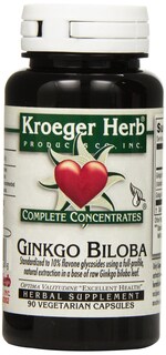 Foto 1 | Suplemento Kroeger Herb Ginkgo Biloba 90 Cápsulas Vegetarianas - Venta Internacional.
