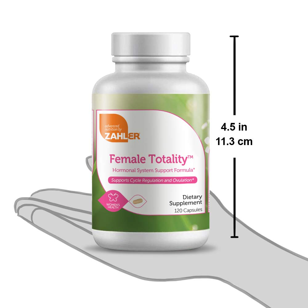 Foto 5 pulgar | Suplementos De Fertilidad Zahler Female Totality 120 Cápsulas - Venta Internacional.